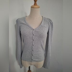 GAP Light Gray Knit Top